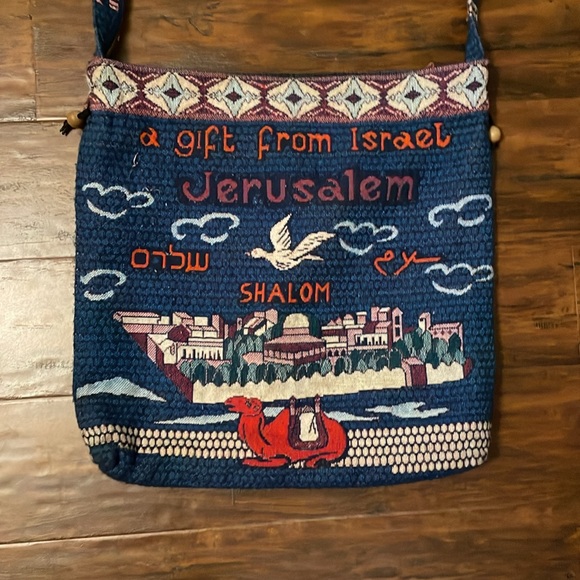 vintage shalom jerusalem purse - Picture 2 of 6